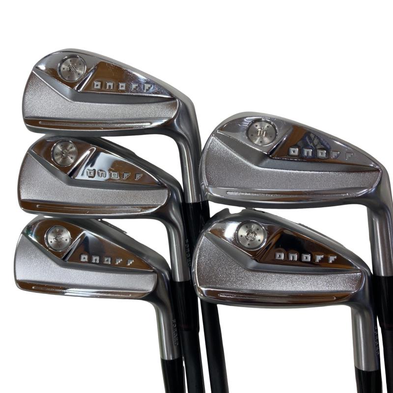【中古】 ダイワ(グローブライド) ONOFF FORGED(2024) KURO 5S アイアンセット IR CBT-624I (フレックスS) メンズ 男性用 右利き 右用 Cランク ゴルフクラブ