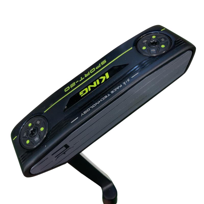 【中古】 コブラ KING SPORT-20 ロングクランクネック 34インチ パター PT スチール (フレックスその他) メンズ 男性用 右利き 右用 Cランク ゴルフクラブ
