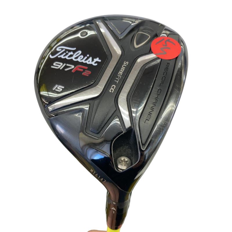 【中古】 タイトリスト 917 F2 15° フェアウェイウッド FW ATTAS PUNCH 7 (フレックスS) メンズ 男性用 右利き 右用 Cランク ゴルフクラブ