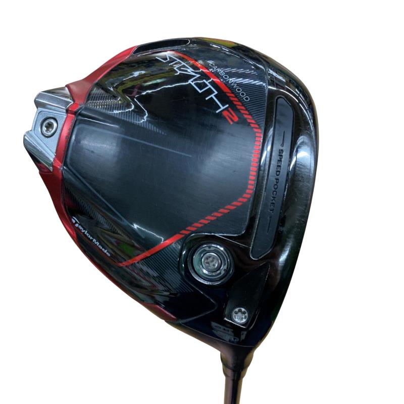 【中古】 テーラーメイド STEALTH2 9° ドライバー DR 純正特注シャフト (フレックスS) メンズ 男性用 右利き 右用 Cランク ゴルフクラブ