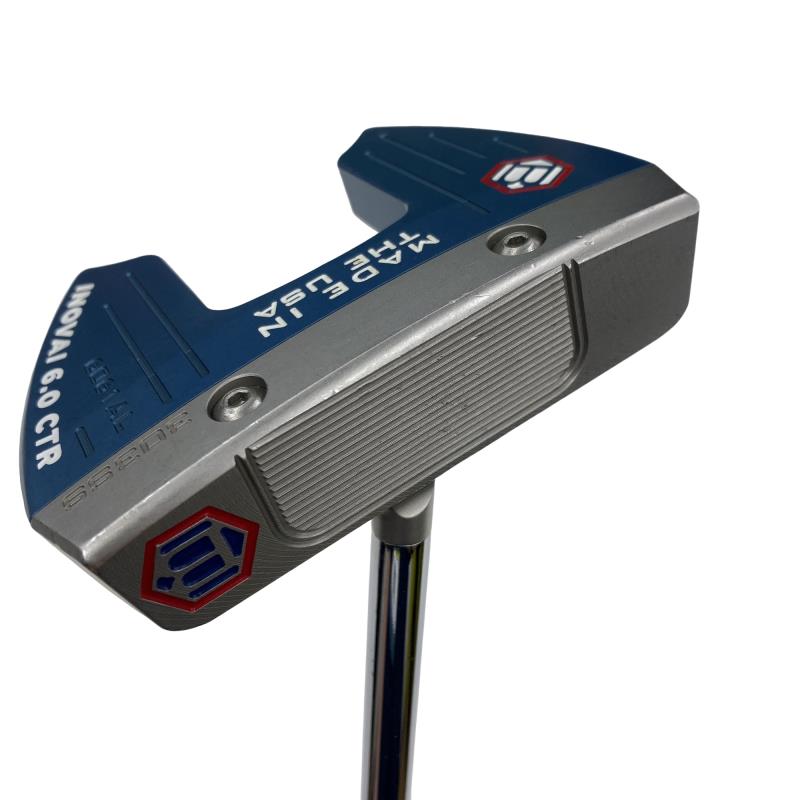 【中古】 ベティナルディ BETTINARDI INOVAI REV 6.0 CTR 34in パター PT スチール写真 (フレックス余分の物) メンズ 成人男性用 右利き 右用 D位置づける ゴルフ野球クラブ