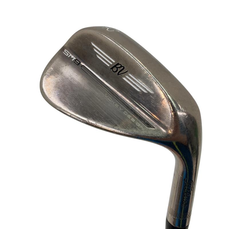 【中古】 タイトリスト VOKEY SPIN MILLED SM9 ブラッシュドスチール 52°/12°F ウェッジ WG Dynamic Gold (フレックスS) メンズ 男性用 右利き 右用 Cランク ゴルフクラブ
