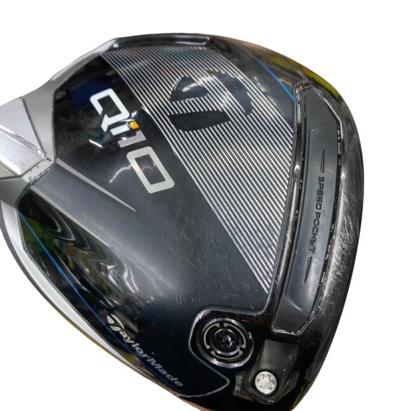 【中古】 テーラーメイド Qi10 9° ドライバー DR Diamana BLUE TM50(Qi10 DR) (フレックスS) メンズ 男性用 右利き 右用 Cランク ゴルフクラブ