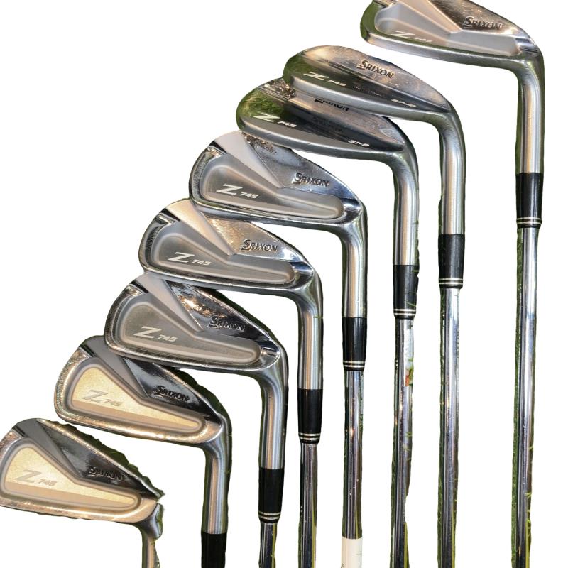 【中古】 ダンロップ SRIXON Z745  8S アイアン仕掛ける IR NS PRO 980GH D.S.T (フレックスS) メンズ 成人男性用 右利き 右用 C序列付ける ゴルフ野球クラブ