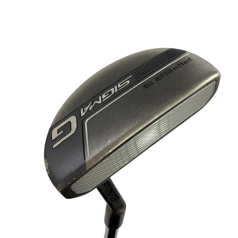 【中古】 ピン SIGMA G PIPER 3 ブラック 34インチ(PP60) パター PT スチール (フレックスその他) メンズ 男性用 右利き 右用 Cランク ゴルフクラブ