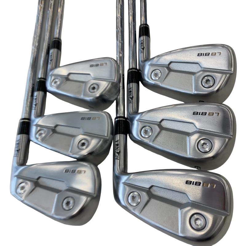 【中古】 本間ゴルフ LB-818 中空 6S アイアンセット IR NS PRO MODUS3 FOR T//WORLD (フレックスS) メンズ 男性用 右利き 右用 Cランク ゴルフクラブ