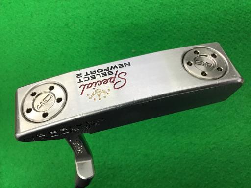 【中古】 タイトリスト SCOTTY CAMERON Special select NEWPORT 2 33インチ パター PT スチール (フレックスその他) メンズ 男性用 右利き 右用 Cランク ゴルフクラブ