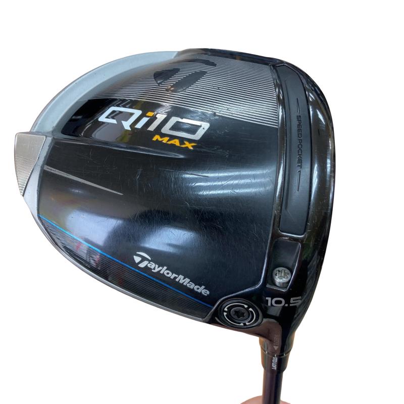 【中古】 テーラーメイド Qi10 MAX 10.5° ドライバー DR Diamana BLUE TM50(Qi10 DR) (フレックスSR) メンズ 男性用 右利き 右用 Cランク ゴルフクラブ|ゴルフパートナー 中古クラブ店