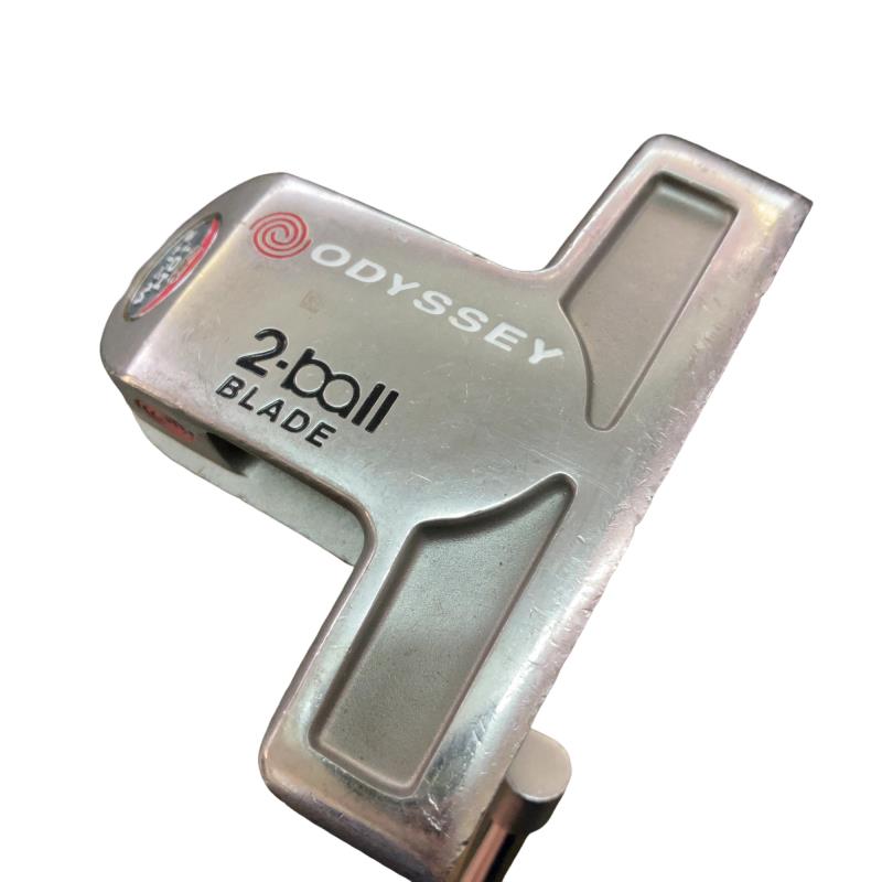【中古】 オデッセイ WHITE HOT XG 2・ball BLADE 34in パター PT スチール写真 (フレックス余分の物) メンズ 成人男性用 右利き 右用 C序列付ける ゴルフ野球クラブ クラブ-スポーツ・アウトドア