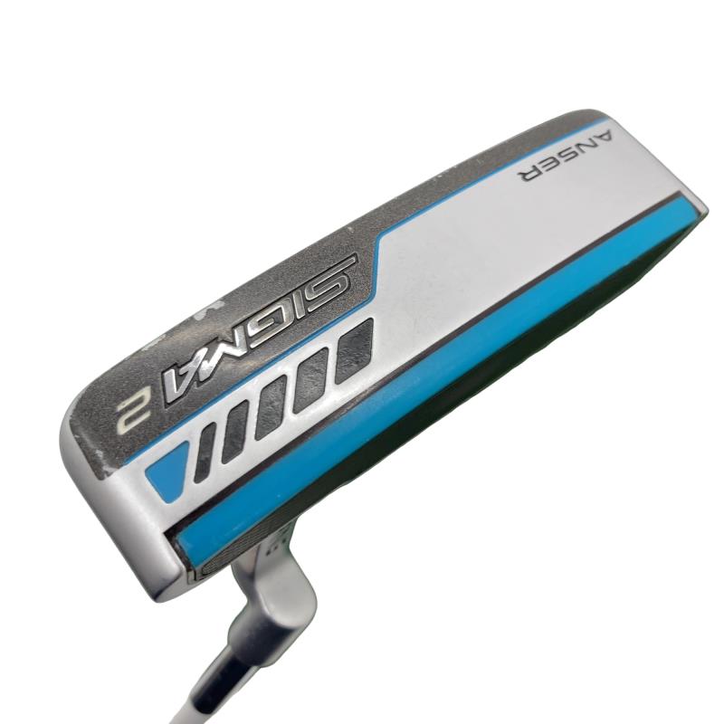 【中古】 ピン SIGMA 2 ANSER プラチナム 34インチ(PP60) パター PT スチール (フレックスその他) メンズ 男性用 右利き 右用 Dランク ゴルフクラブ