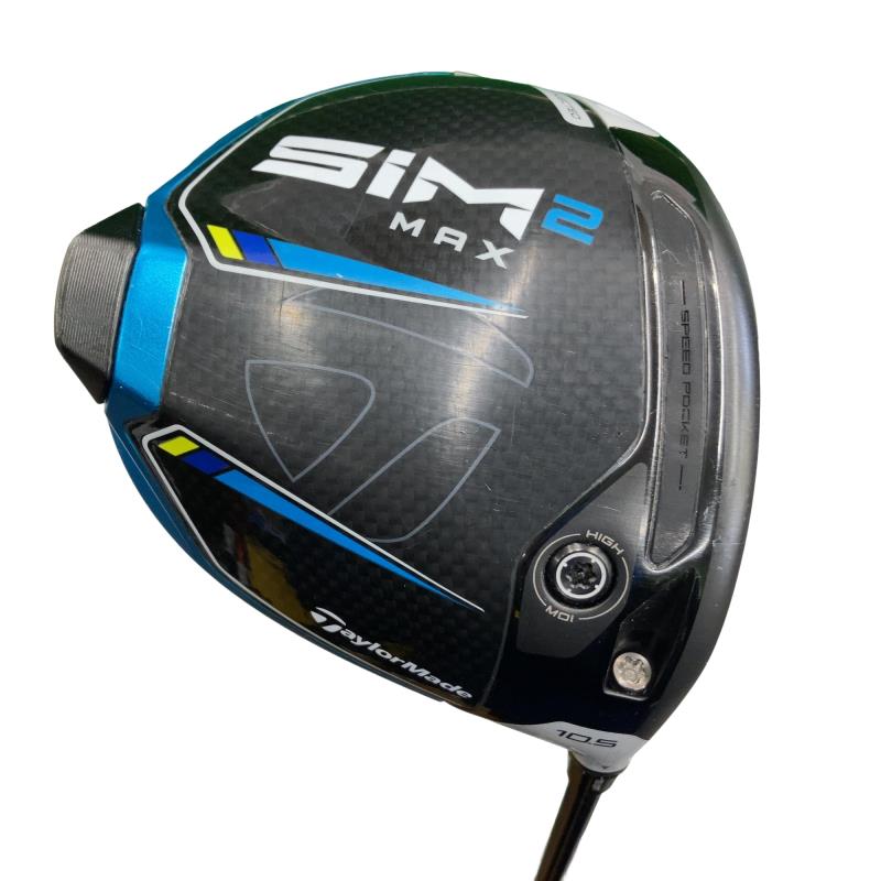 【中古】 テーラーメイド SIM2 MAX 10.5&deg; ドライバー DR TENSEI BLUE TM50(SIM2 DR) (フレックスSR) メンズ 男性用 右利き 右用 Cランク ゴルフクラブ｜ゴルフパートナー 中古クラブ店