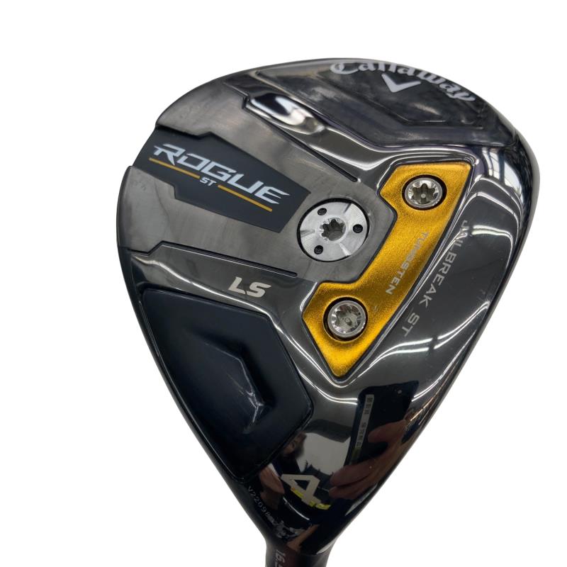 【中古】 キャロウェイ ROGUE ST LS 4W フェアウェイウッド FW TENSEI 55 for CW(ROGUE ST FW) (フレックスS) メンズ 男性用 右利き 右用 Cランク ゴルフクラブ