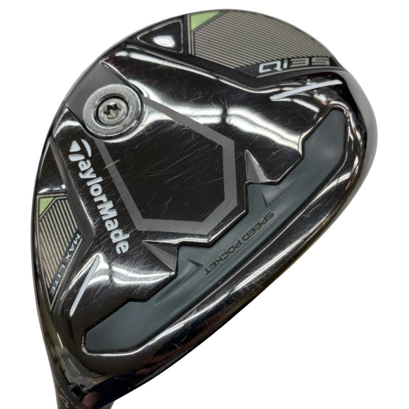 【中古】 テーラーメイド Qi35 MAX LITE U4 ユーティリティ UT AIR SPEEDER TM(Qi35 UT) (フレックスS) メンズ 男性用 右利き 右用 Cランク ゴルフクラブ