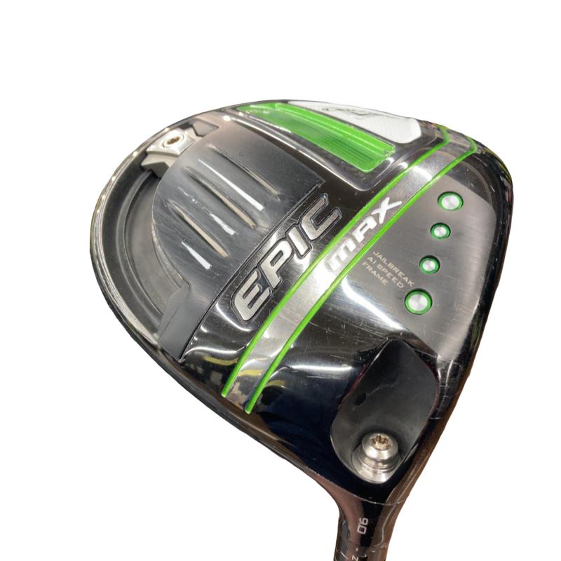 【中古】 キャロウェイ EPIC MAX  9° １番ウッド DR Diamana 40 for CW(2021 EPIC DR) (フレックスSR) メンズ 成人男性用 右利き 右用 C序列付ける ゴルフ野球クラブ