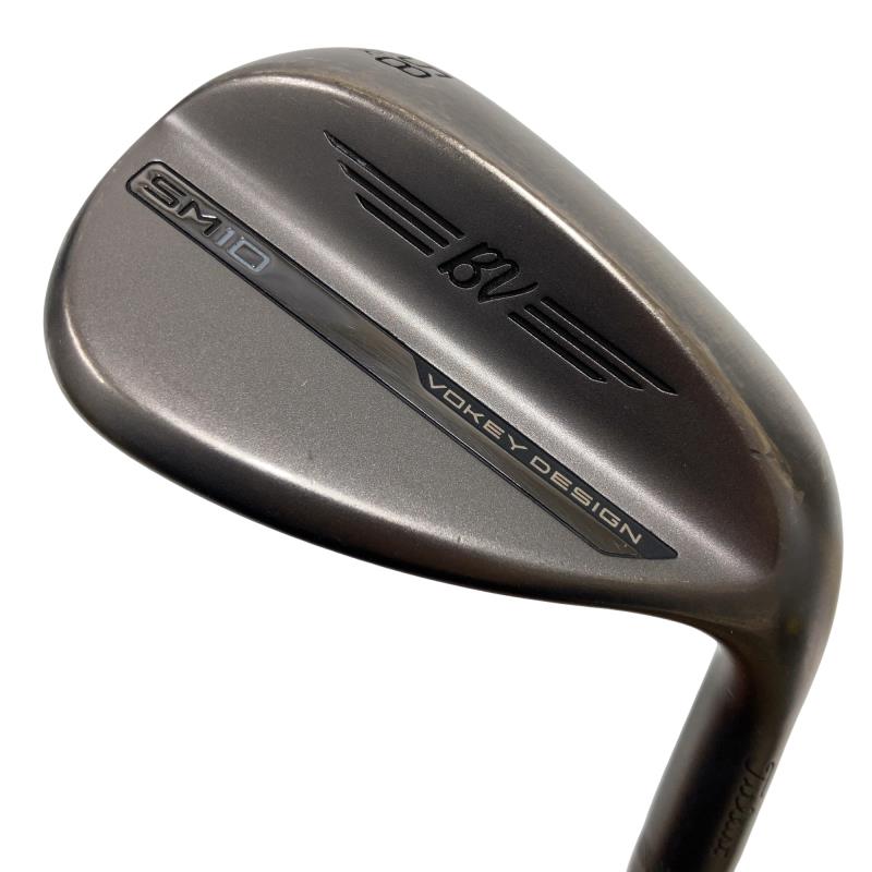【中古】 タイトリスト VOKEY SPIN MILLED SM10 ジェットブラック 58°/14°K ウェッジ WG BV 105 (フレックスその他) メンズ 男性用 右利き 右用 Cランク ゴルフクラブ