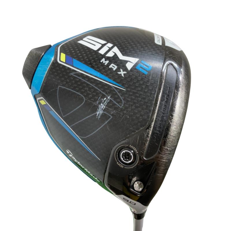 【中古】 テーラーメイド SIM2 MAX 9° ドライバー DR Speeder 661 EVOLUTION VII (フレックスS) メンズ 男性用 右利き 右用 Cランク ゴルフクラブ
