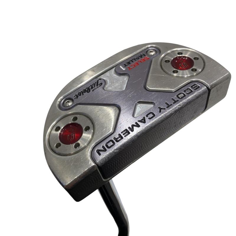 【中古】 タイトリスト SCOTTY CAMERON select NEWPORT M1 MALLET(2016) 34in パター PT スチール写真 (フレックス余分の物) メンズ 成人男性用 右利き 右用 C位置付ける ゴルフ野球クラブ パター-ゴルフ-クラブ