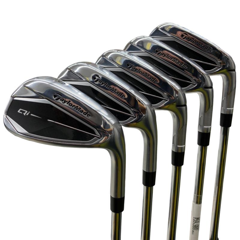 【中古】 テーラーメイド Qi 5S アイアンセット IR NS PRO 910GH (フレックスS) メンズ 男性用 右利き 右用 Cランク ゴルフクラブ
