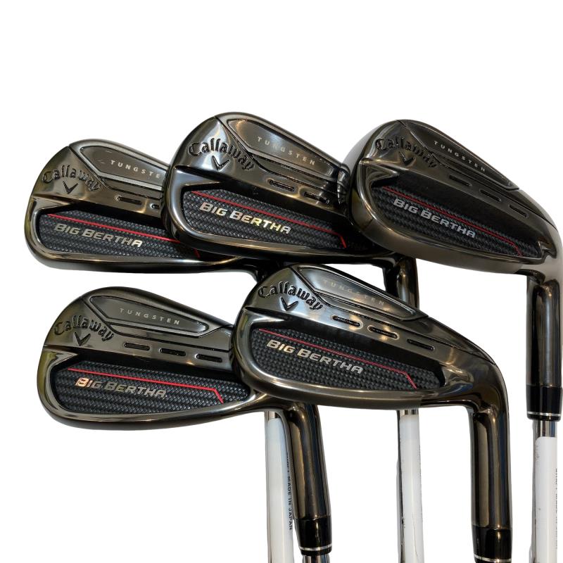 【中古】 キャロウェイ BIG BERTHA(2023) 5S アイアンセット IR NS PRO 950GH neo (フレックスS) メンズ 男性用 右利き 右用 Cランク ゴルフクラブ