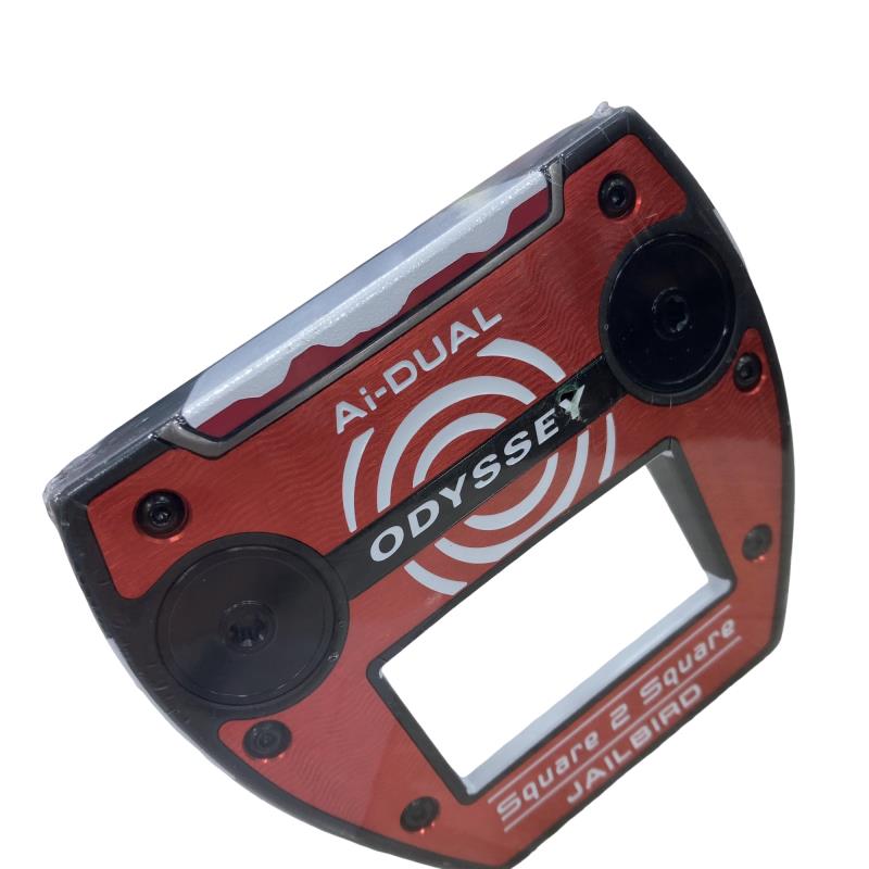 【中古】 オデッセイ Ai-DUAL SQUARE 2 SQUARE JAILBIRD 33in パター PT STROKE LAB 120 スチール写真 (フレックス余分の物) メンズ 成人男性用 右利き 右用 A価値づける ゴルフ野球クラブ