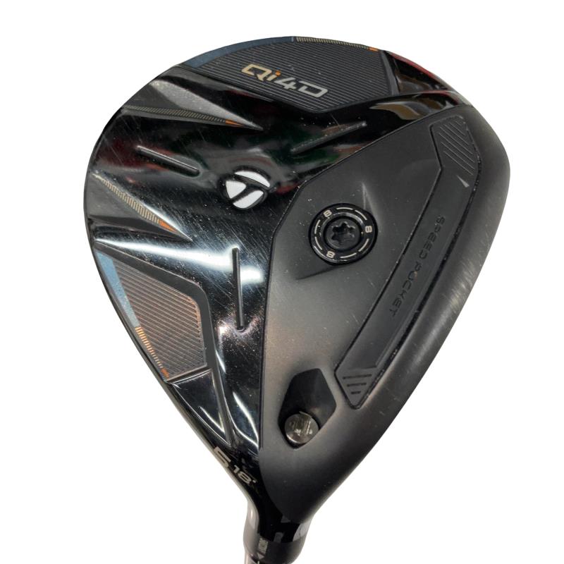 【中古】 テーラーメイド Qi4D 5W フェアウェイウッド FW REAX 55(Qi4D FW) (フレックスS) メンズ 男性用 右利き 右用 Cランク ゴルフクラブ|ゴルフパートナー 中古クラブ店