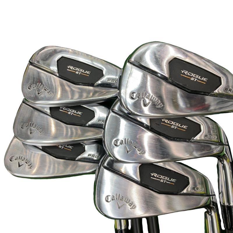 【中古】 キャロウェイ ROGUE ST PRO 6S アイアン仕掛ける IR 完全無欠特注立て坑 (フレックスSR) メンズ 成人男性用 右利き 右用 C価値づける ゴルフ野球クラブ