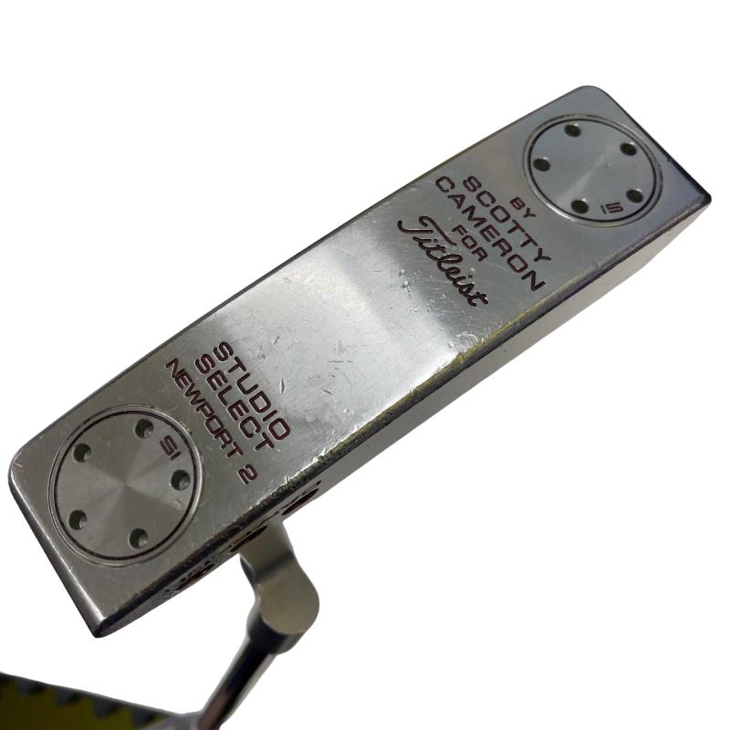 【中古】 タイトリスト SCOTTY CAMERON STUDIO SELECT NEWPORT 2 34インチ(15g) パター PT スチール (フレックスその他) メンズ 男性用 右利き 右用 Cランク ゴルフクラブ 16,897円