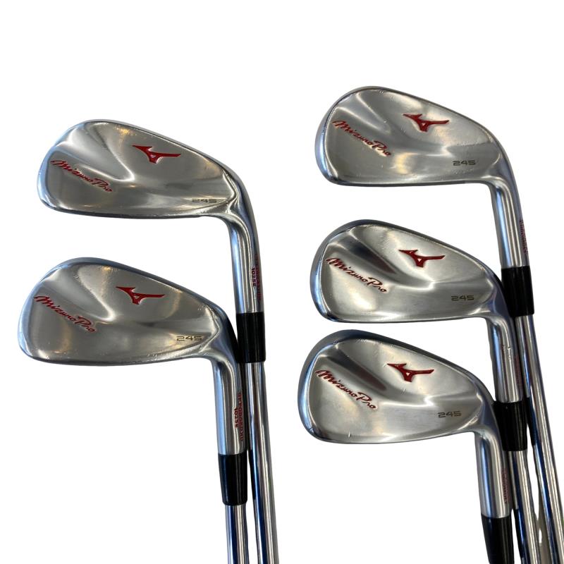 【中古】 ミズノ Mizuno Pro 245 6S アイアン仕掛ける IR 完全無欠特注立て坑 (フレックスS) メンズ 成人男性用 右利き 右用 C価値づける ゴルフ野球クラブ