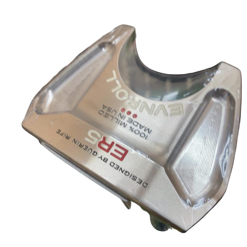 【中古】 EVNROLL EVNROLL ER5 34インチ レフティ(TOURTAC赤) パター PT スチール (フレックスその他) メンズ 男性用 左利き レフティ 左用 Nランク ゴルフクラブ