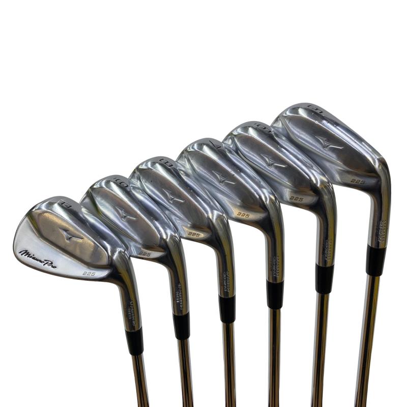 【中古】 ミズノ Mizuno Pro 225 6S アイアン書き割り IR 完全無欠特注立て坑 (フレックスR) メンズ 成人男性用 右利き 右用 C序列付ける ゴルフ野球クラブ