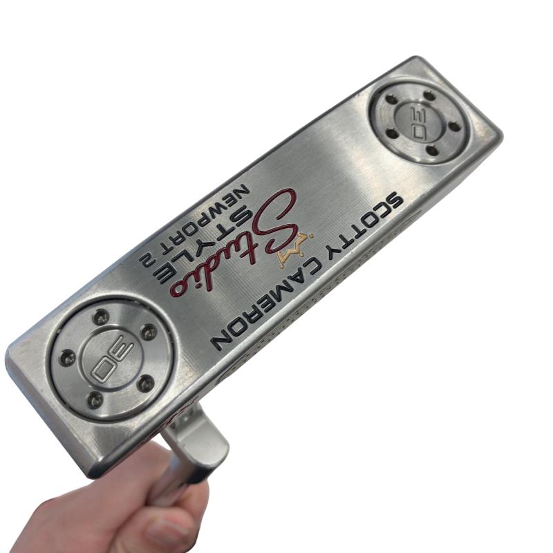 【中古】 タイトリスト SCOTTY CAMERON STUDIO STYLE NEWPORT 2(2025) 34インチ パター PT スチール (フレックスその他) メンズ 男性用 右利き 右用 Bランク ゴルフクラブ
