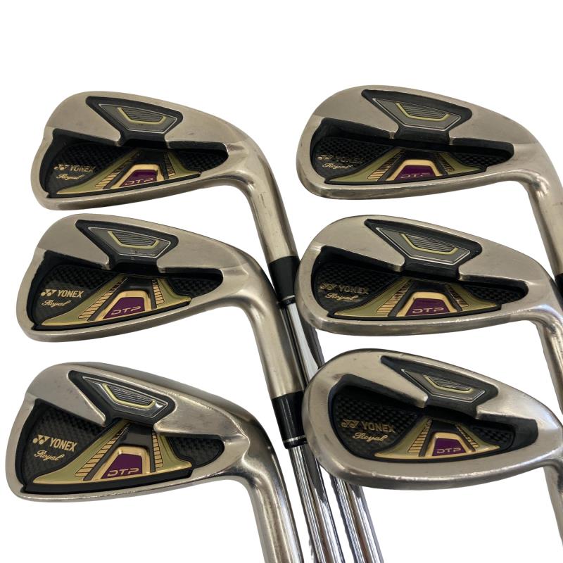 【中古】 ヨネックス YONEX Royal DTP 7S アイアンセット IR 純正特注シャフト (フレックスR) メンズ 男性用 右利き 右用 Cランク ゴルフクラブ｜ゴルフパートナー 中古クラブ店