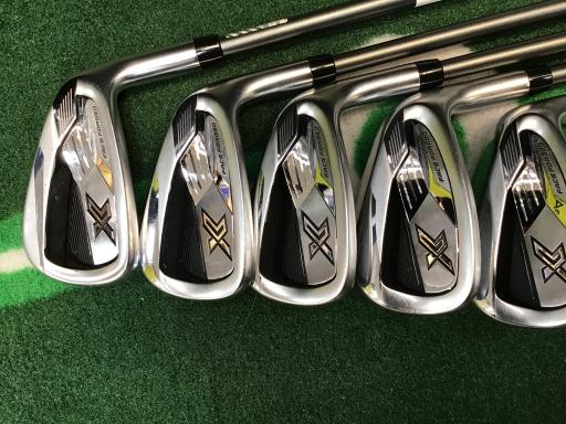 【中古】 ダンロップ XXIO(2024) eks 7S アイアンセット IR Miyazaki AX-3(IR) (フレックスS) メンズ 男性用 右利き 右用 Cランク ゴルフクラブ