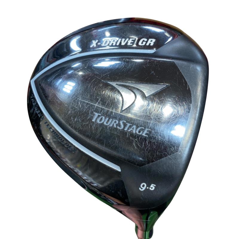 【中古】 ブリヂストン TOURSTAGE X-DRIVE GR BLACK 9.5° ドライバー DR Tour AD B08-05 (フレックスS) メンズ 男性用 右利き 右用 Dランク ゴルフクラブ