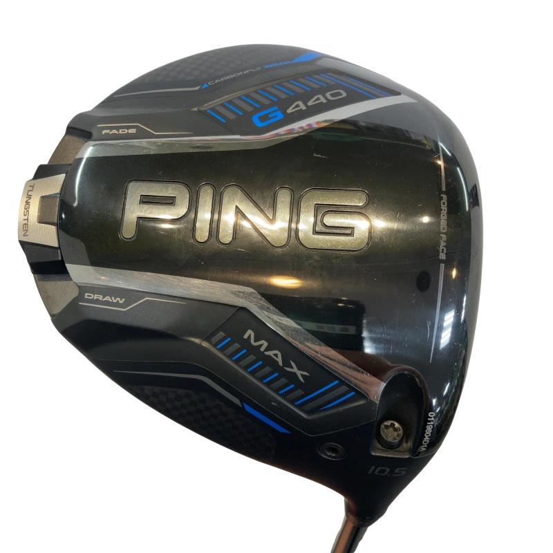 【中古】 ピン G440 MAX 10.5° １番ウッド DR PING TOUR 2.0 CHROME 65(DR) (フレックスS) メンズ 成人男性用 右利き 右用 B序列付ける ゴルフ野球クラブ