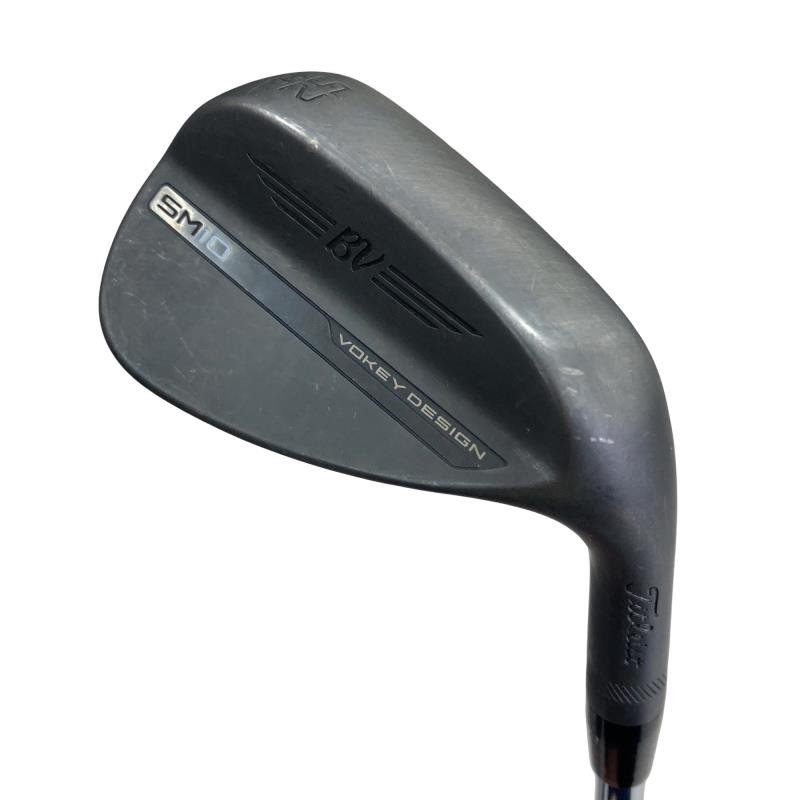 【中古】 タイトリスト VOKEY SPIN MILLED SM10 ジェットブラック 52°/12°F ウェッジ WG NS PRO 950GH neo (フレックスS) メンズ 男性用 右利き 右用 Cランク ゴルフクラブ