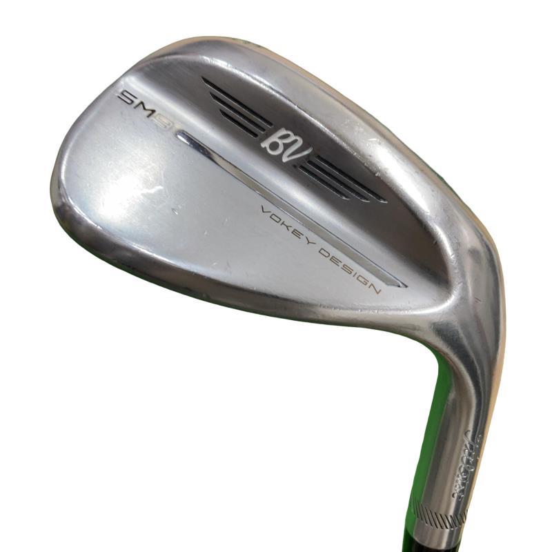 【中古】 タイトリスト VOKEY SPIN MILLED SM9 ツアークロム 58°/10°S ウェッジ WG 純正特注シャフト (フレックスS) メンズ 男性用 右利き 右用 Cランク ゴルフクラブ