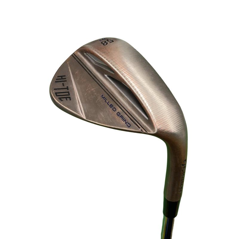 【中古】 テーラーメイド Taylor Made MILLED GRIND HI-TOE(2022) 58°/07° ウェッジ WG KBS Hi-REV 2.0 (フレックスその他) メンズ 男性用 右利き 右用 Cランク ゴルフクラブ