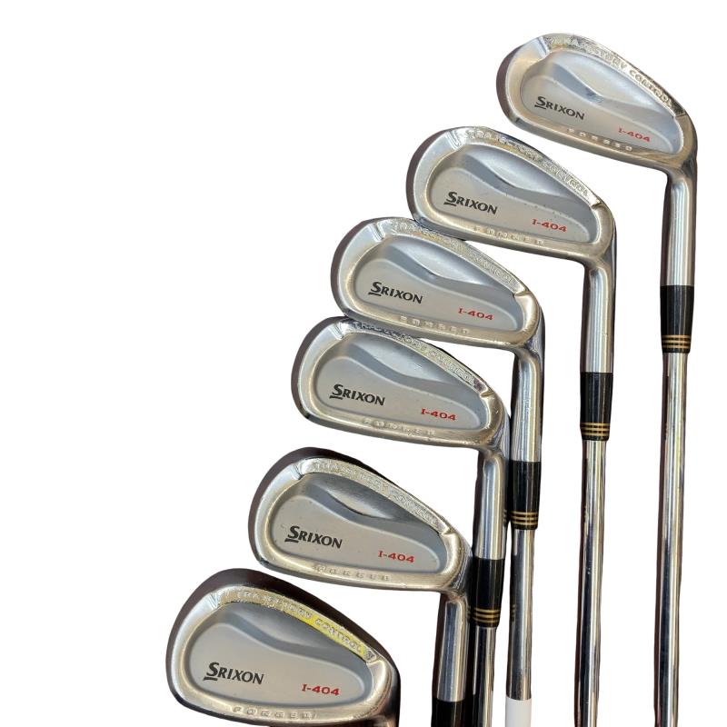 【中古】 ダンロップ SRIXON I-404 8S アイアンセット IR Dynamic Gold (フレックスS) メンズ 男性用 右利き 右用 Cランク ゴルフクラブ