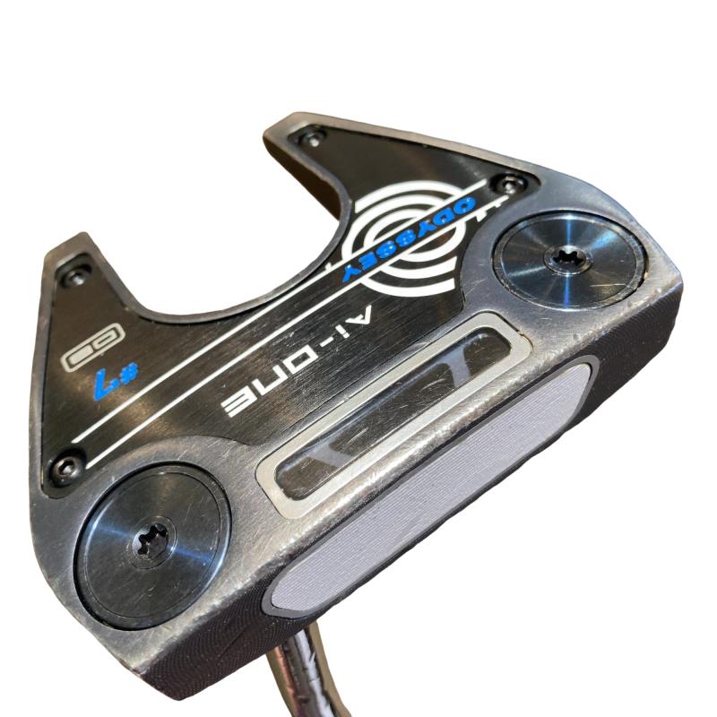 【中古】 オデッセイ Ai-ONE #7 DB 33in パター PT STROKE LAB 90 スチール写真 (フレックス余分の物) メンズ 成人男性用 右利き 右用 D価値づける ゴルフ野球クラブ
