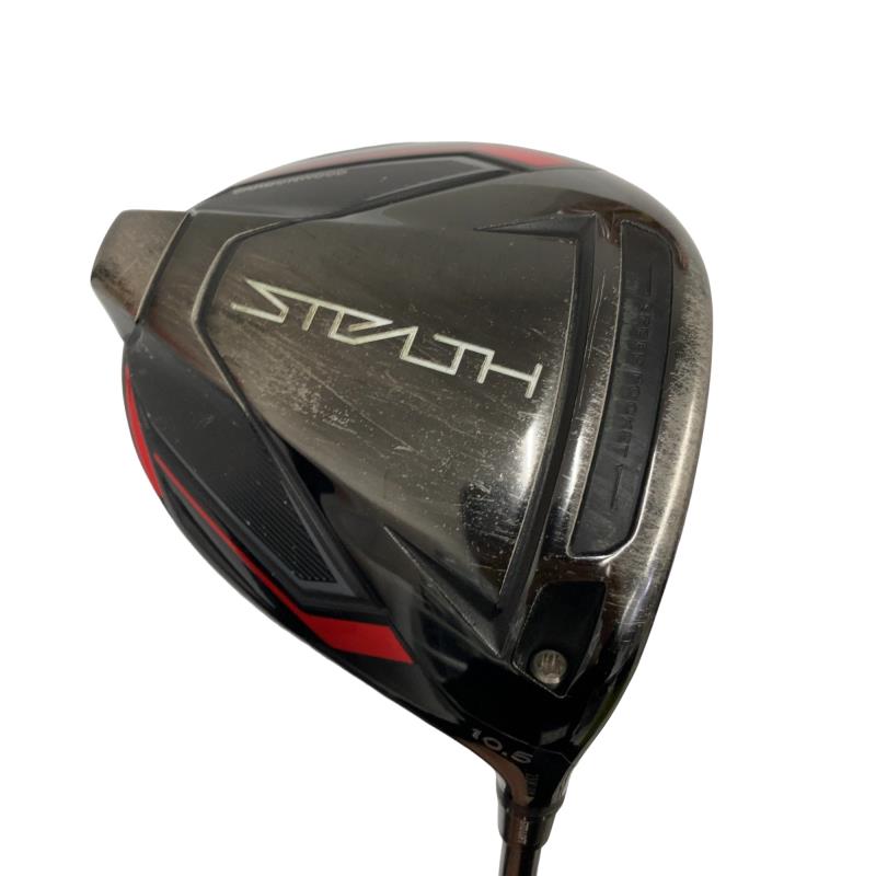 【中古】 テーラーメイド STEALTH 10.5° ドライバー DR TENSEI RED TM50(STEALTH DR) (フレックスS) メンズ 男性用 右利き 右用 Dランク ゴルフクラブ