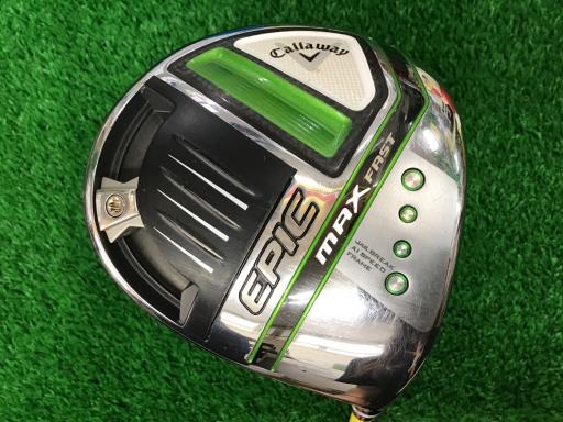 【中古】 キャロウェイ EPIC MAX FAST 9.5° ドライバー DR リシャフト (フレックスその他) メンズ 男性用 右利き 右用 Cランク ゴルフクラブ