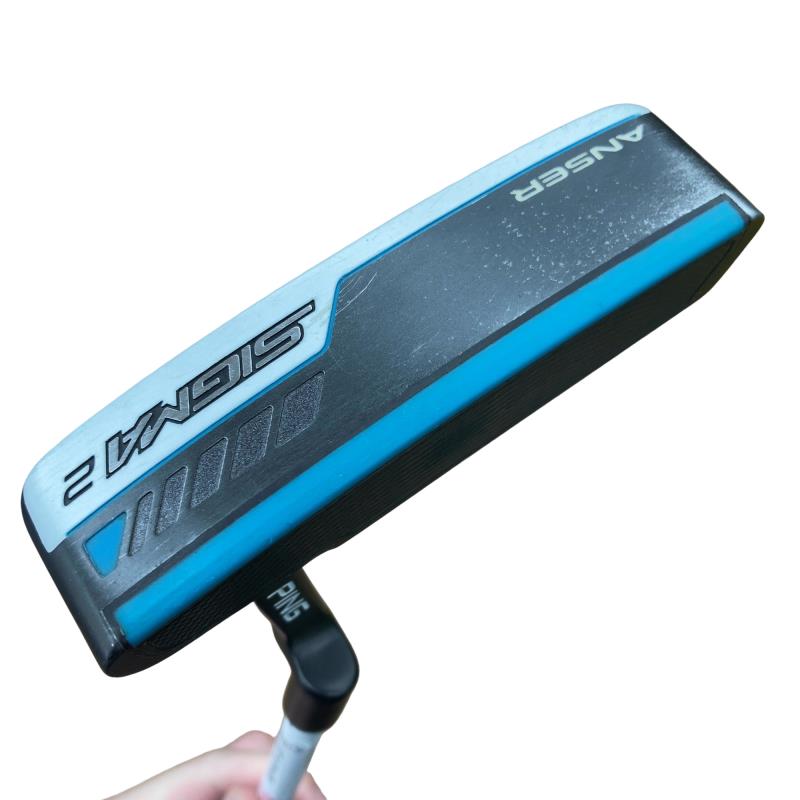 【中古】 ピン SIGMA 2 ANSER ステルス(長さ調整機能付き)(PP58) パター PT スチール (フレックスその他) メンズ 男性用 右利き 右用 Cランク ゴルフクラブ
