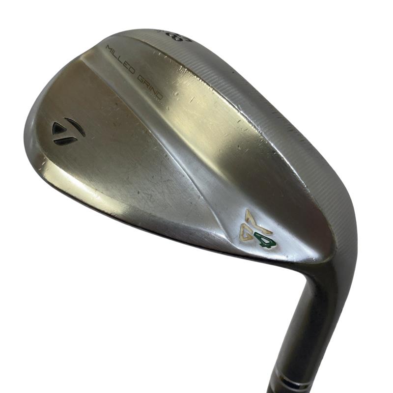 【中古】 テーラーメイド Taylor Made MILLED GRIND 4 58°/11° ウェッジ WG 純正特注シャフト (フレックスS) メンズ 男性用 右利き 右用 Dランク ゴルフクラブ