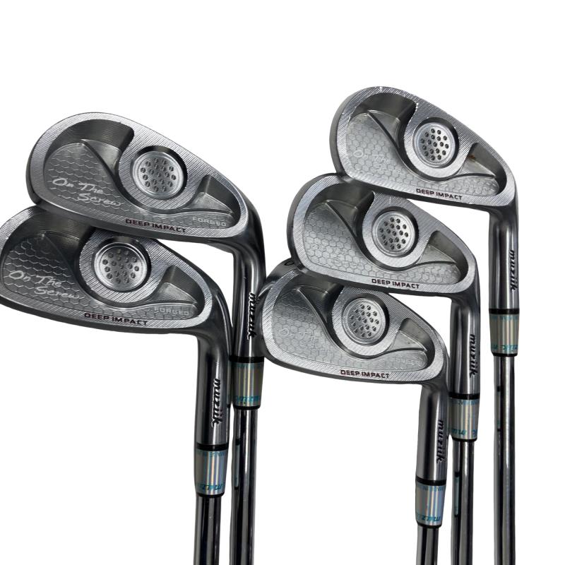 【中古】 muziik On The Screw Deep Impact Cavity 6S アイアン仕掛ける IR 完全無欠特注立て坑 (フレックスS) メンズ 成人男性用 右利き 右用 C価値づける ゴルフ野球クラブ