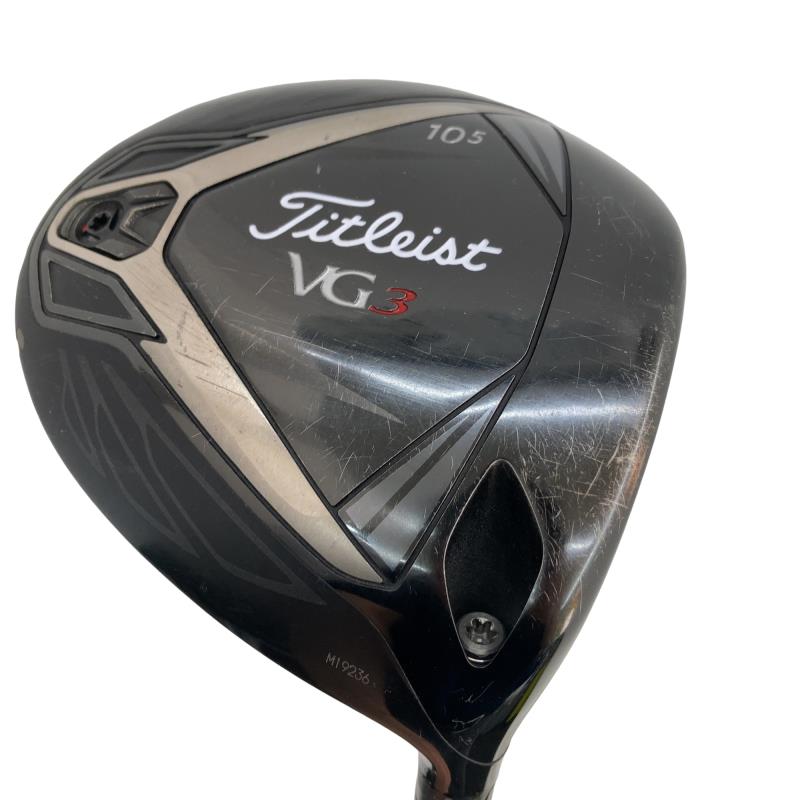 【中古】 タイトリスト Titleist VG3(2018) 10.5° １番ウッド DR Titleist VG50(2018) (フレックスSR) メンズ 成人男性用 右利き 右用 C価値づける ゴルフ野球クラブ