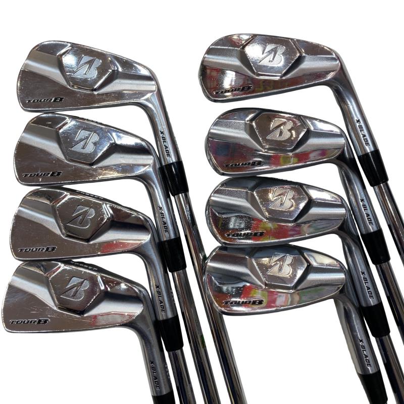 【中古】 ブリヂストン TOUR B X-BLADE 8S アイアン仕掛ける IR Dynamic Gold (フレックスS) メンズ 成人男性用 右利き 右用 D序列付ける ゴルフ野球クラブ