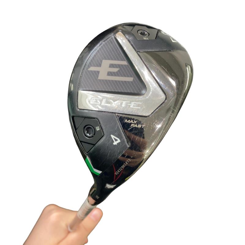 【中古】 キャロウェイ ELYTE MAX FAST U4 ユーティリティ UT LIN-Q GREEN 40 for CW(ELYTE UT) (フレックスR) メンズ 男性用 右利き 右用 Cランク ゴルフクラブ