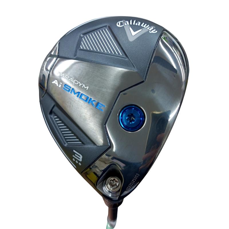 【中古】 キャロウェイ PARADYM Ai SMOKE ◆◆◆ 3W フェアウェイウッド FW SPEEDER NX BLACK 60 (フレックスS) メンズ 男性用 右利き 右用 Bランク ゴルフクラブ