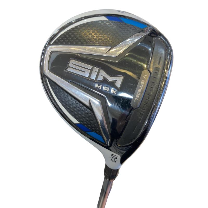 【中古】 テーラーメイド SIM MAX 5W フェアウェイウッド FW Speeder 661 EVOLUTION VI (フレックスS) メンズ 男性用 右利き 右用 Cランク ゴルフクラブ|ゴルフパートナー 中古クラブ店